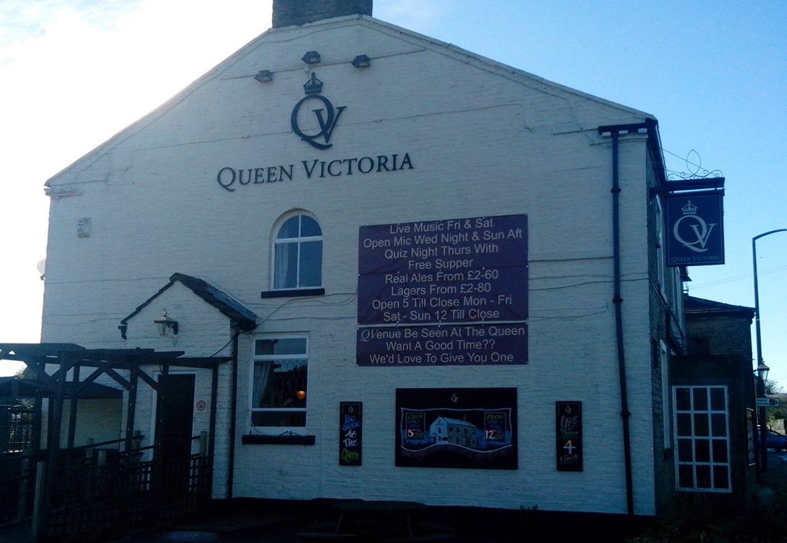 Queen Victoria. (Pub, External). Published on 11-11-2013