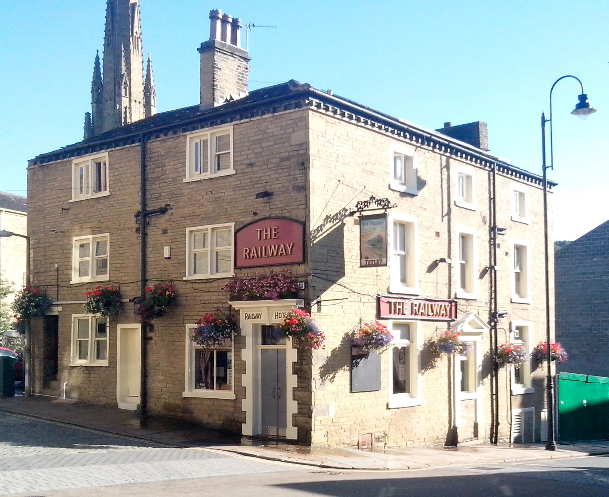 Railway Hotel. (Pub, External). Published on 08-09-2013
