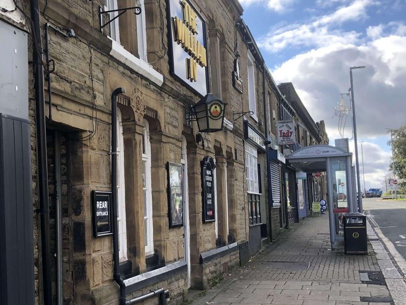 Front of building on King Cross Rd. (Pub, External, Key). Published on 04-11-2023 