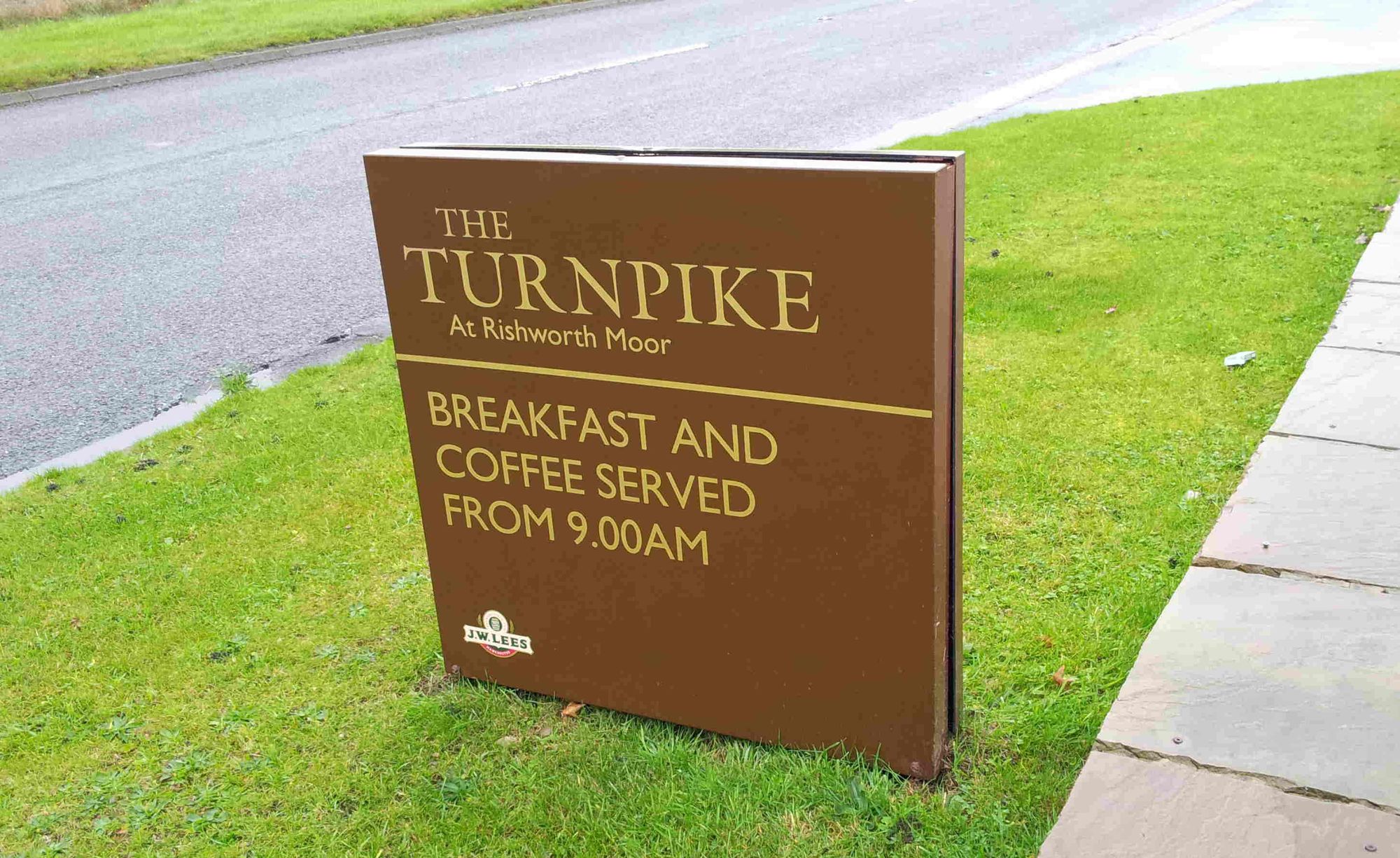 Turnpike Sign. (Pub, Sign). Published on 17-10-2013