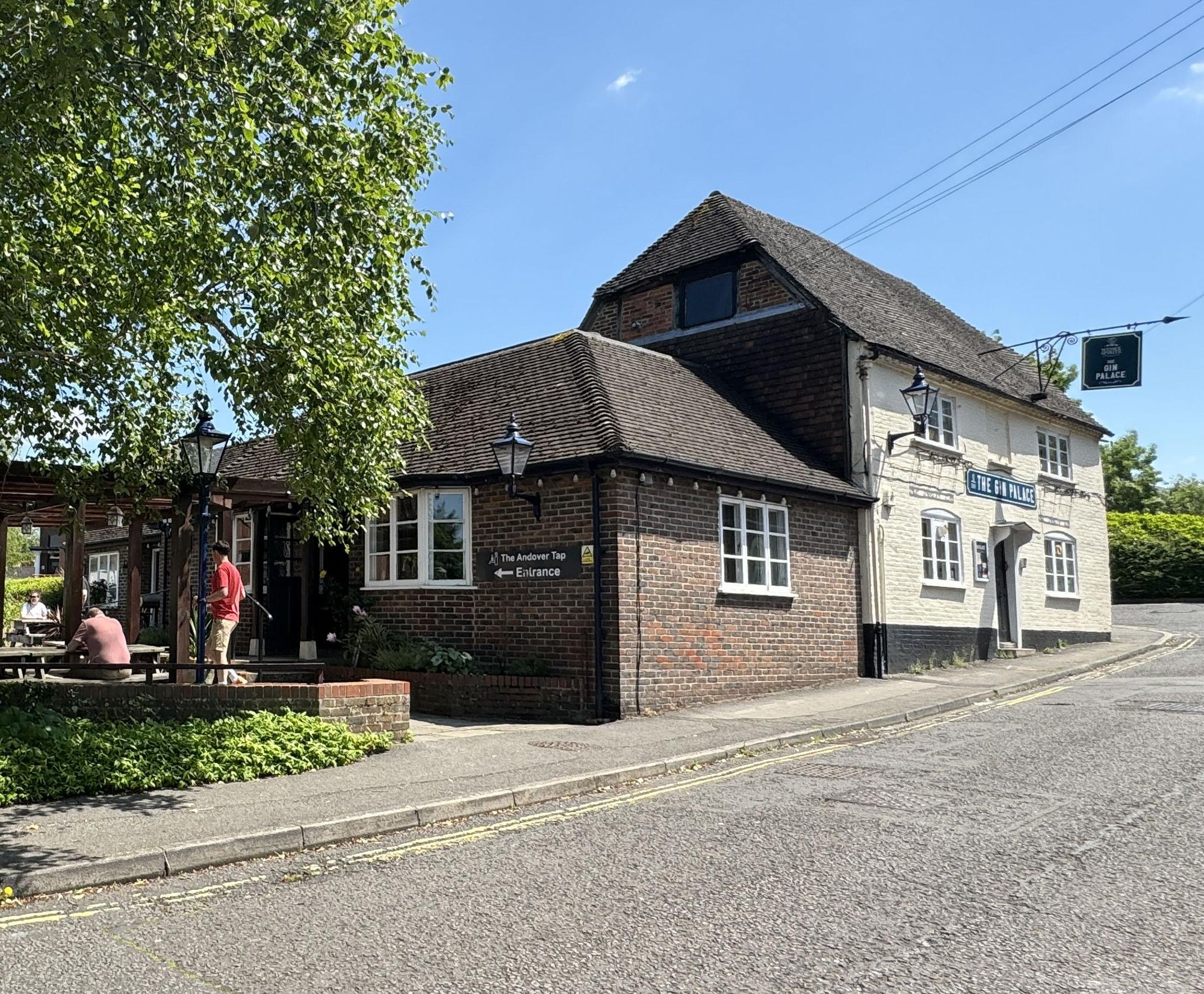 Andover Tap at the Lamb (Photo: John Buckley 02/06/2024). (Pub, External, Key). Published on 02-06-2024