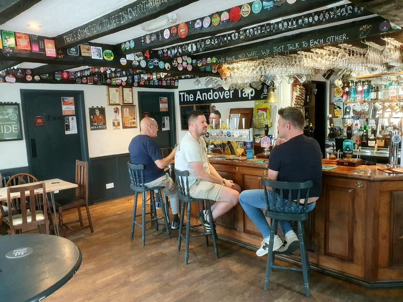 Andover Tap at the Lamb (Photo: Pete Horn 05/06/2024). (Bar, Customers). Published on 05-06-2024