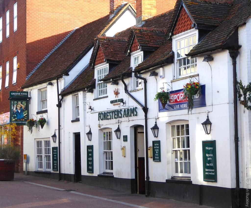 Foresters Arms, Andover (Photo: John Buckley 2016) . (Pub, External, Key). Published on 03-11-2016