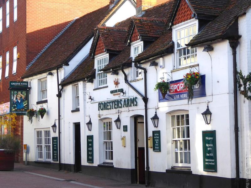 Foresters Arms, Andover (Photo: John Buckley 2016) . (Pub, External, Key). Published on 03-11-2016