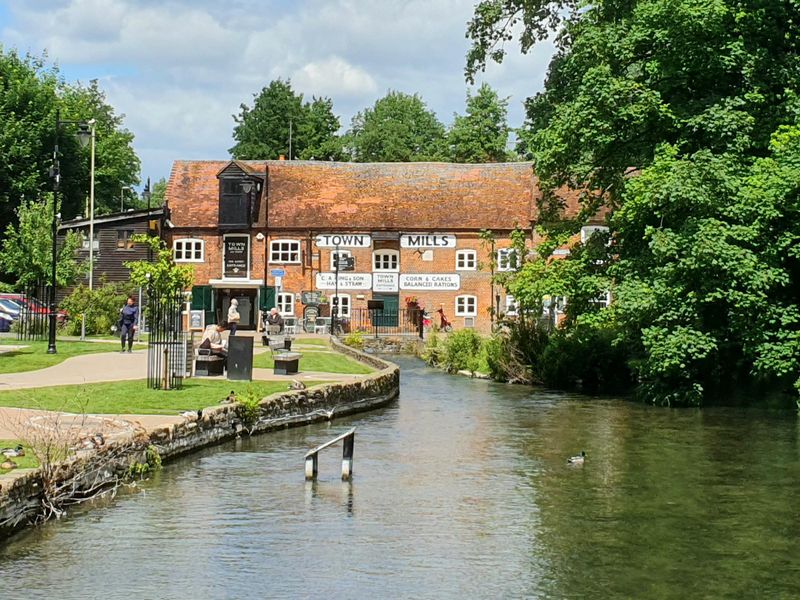 Town Mills, Andover (Photo: Pete Horn 05/06/2024). (Pub, External). Published on 05-06-2024 
