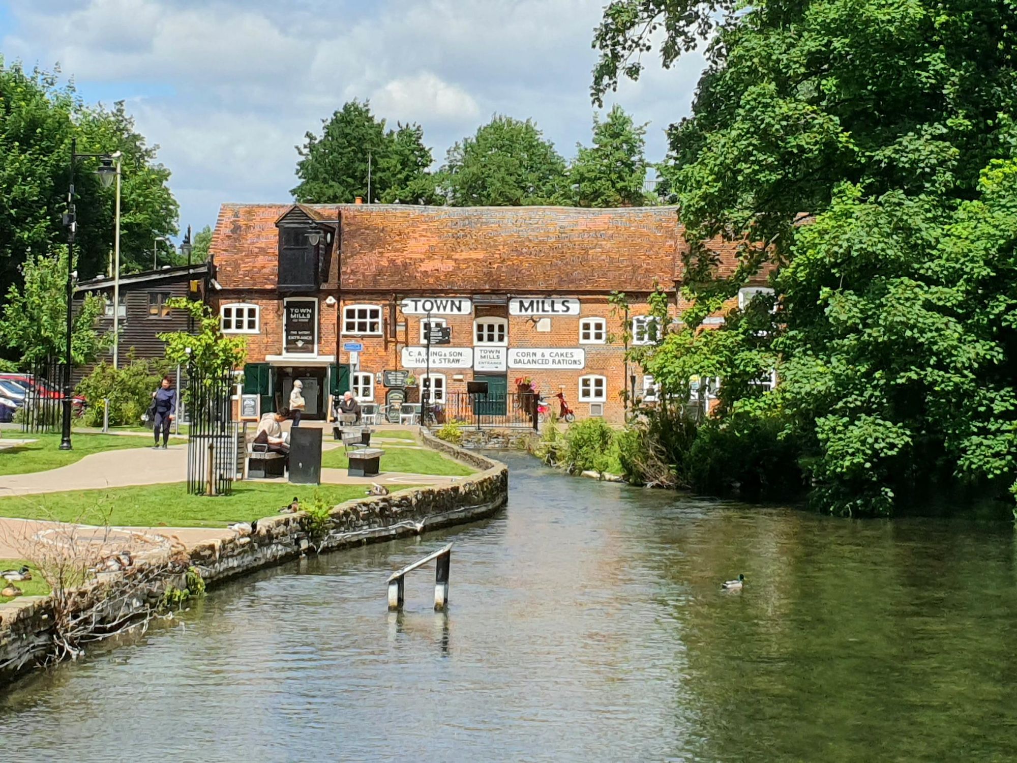 Town Mills, Andover (Photo: Pete Horn 05/06/2024). (Pub, External). Published on 05-06-2024