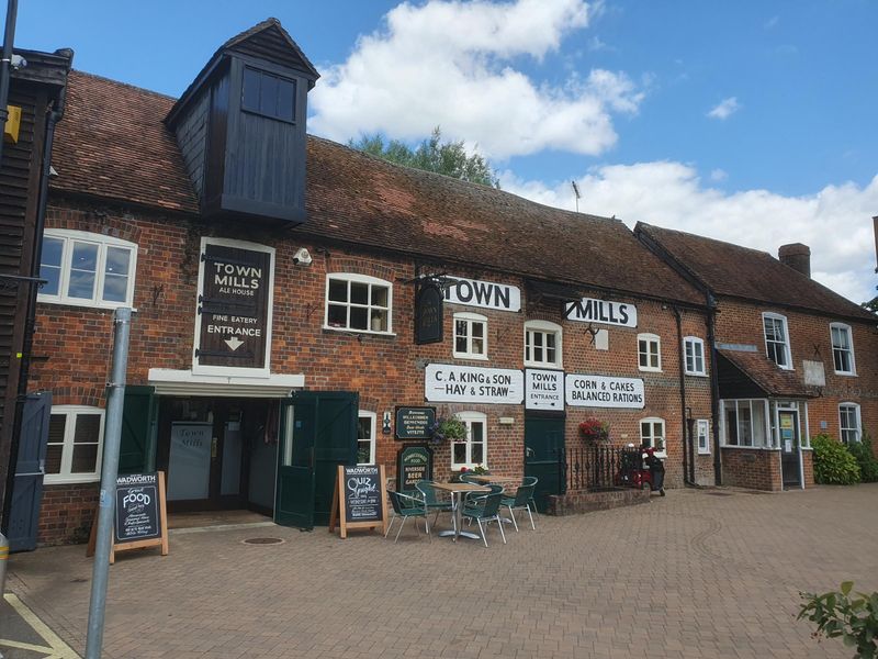 Town Mills, Andover (Photo: Pete Horn 05/06/2024). (Pub, External). Published on 05-06-2024 