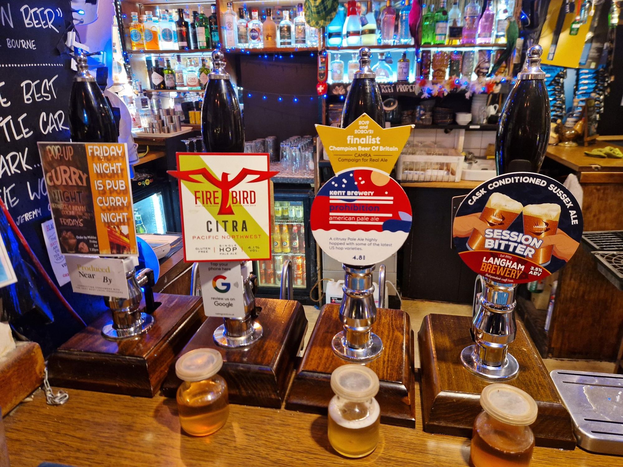 Handpump beer range 26/09/2025 (Photo: Pete Horn). (Bar). Published on 28-09-2025