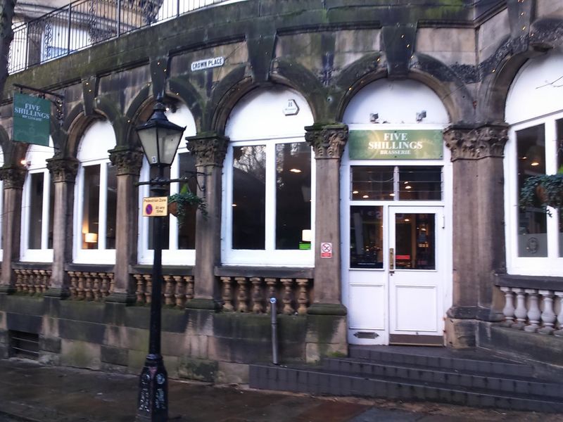 Five Shillings Brasserie, 2019. (Pub, External). Published on 03-04-2019