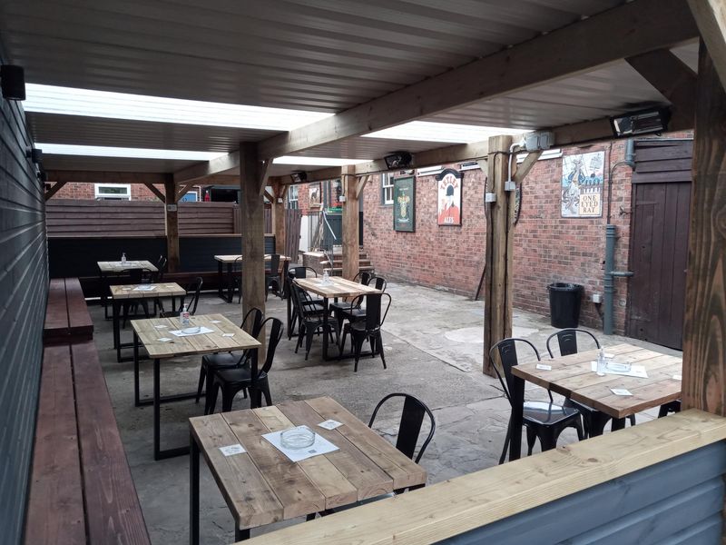 Covered yard. (Pub, Garden). Published on 23-08-2020
