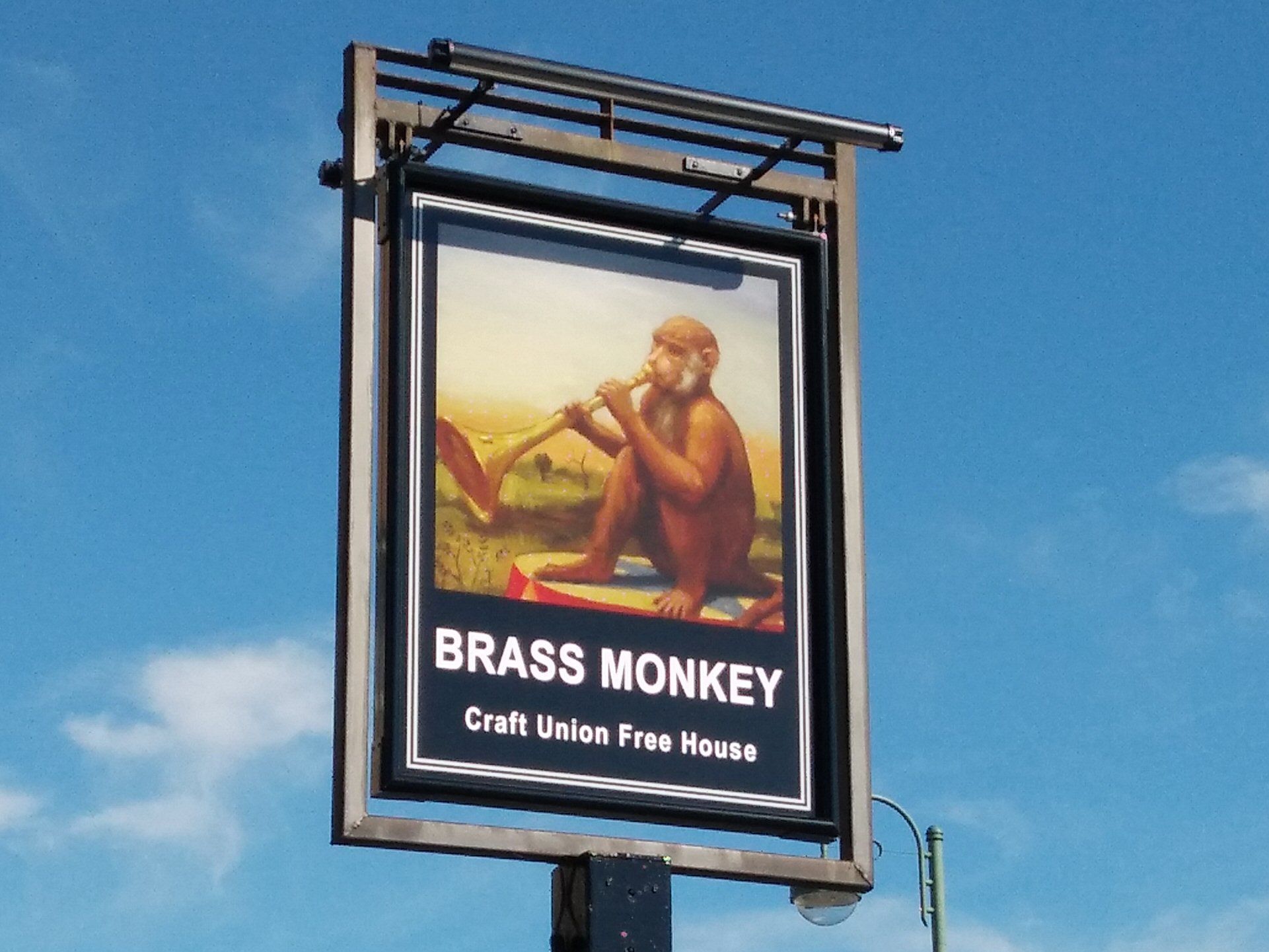 Brass Monkey, Southampton. (Pub, Sign). Published on 20-05-2020