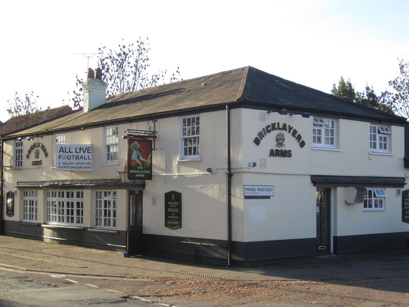 Bricklayer's Arms, Southampton (Photo: Pete Horn - 18/11/2012). (Pub, External, Key). Published on 18-11-2012