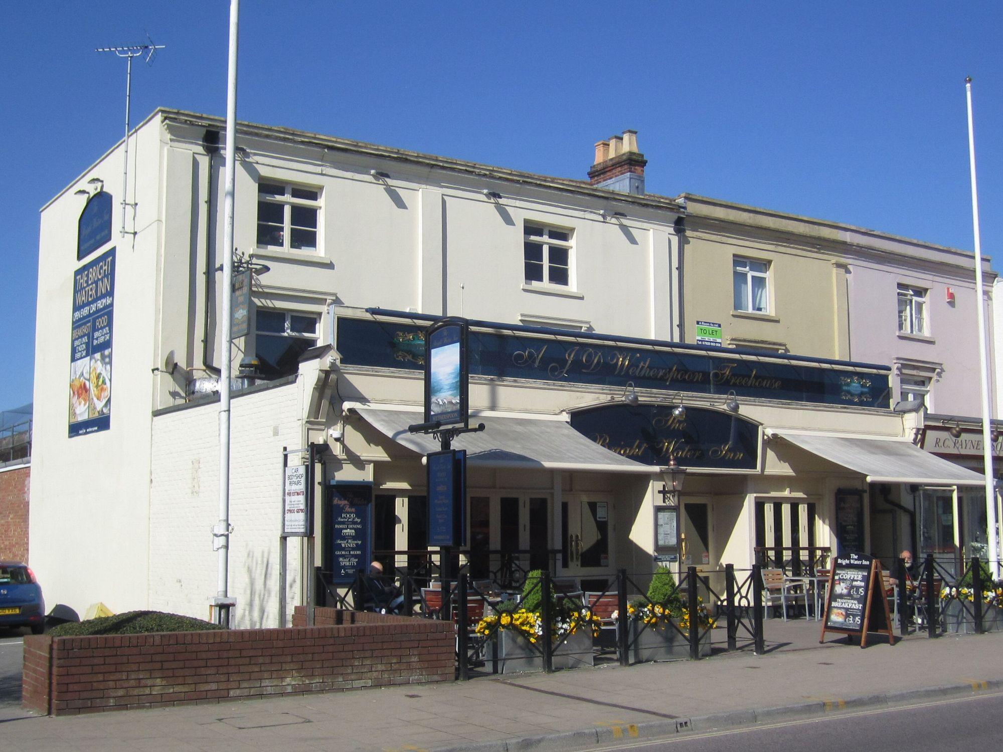 Bright Water Inn, Southampton. (Pub, External, Key). Published on 03-05-2013
