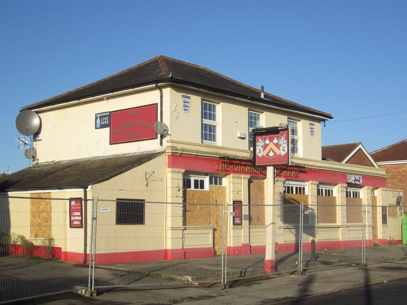 Chamberlayne Arms, Sholing (Photo: Pete Horn - 18/12/2012). (Pub, External, Key). Published on 18-12-2012 