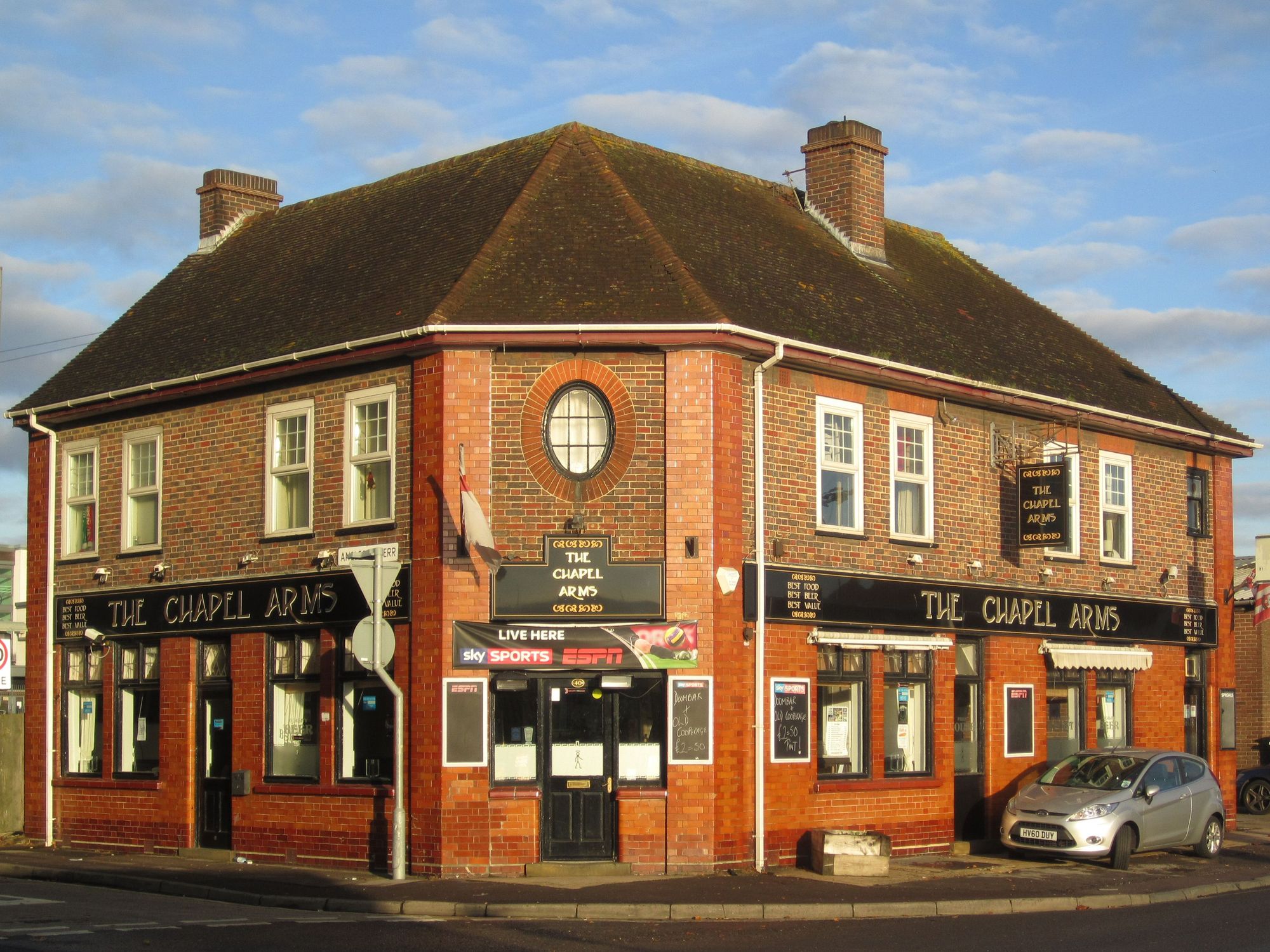 Chapel Arms, Southampton. (Pub, External, Key). Published on 30-10-2012