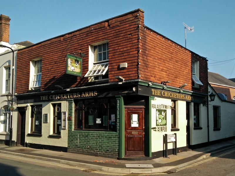 Cricketers Arms, Southampton. (Pub, External, Key). Published on 11-08-2020