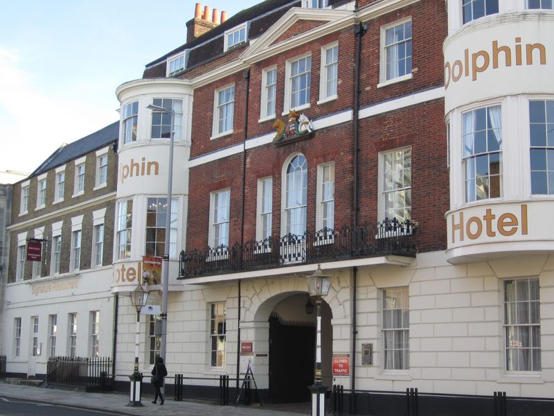 Dolphin Hotel, High Street (Photo: Pete Horn - 30/10/2012). (Pub, External, Key). Published on 30-10-2012