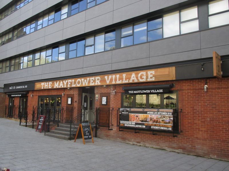 Mayflower Village, Southampton. (Pub, External, Key). Published on 24-09-2018 