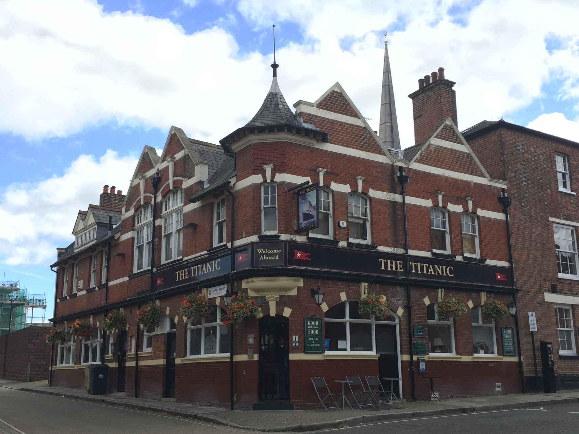 Titanic, Southampton (Photo: Alex Presland - 21/08/2016). (Pub, External, Key). Published on 21-08-2016