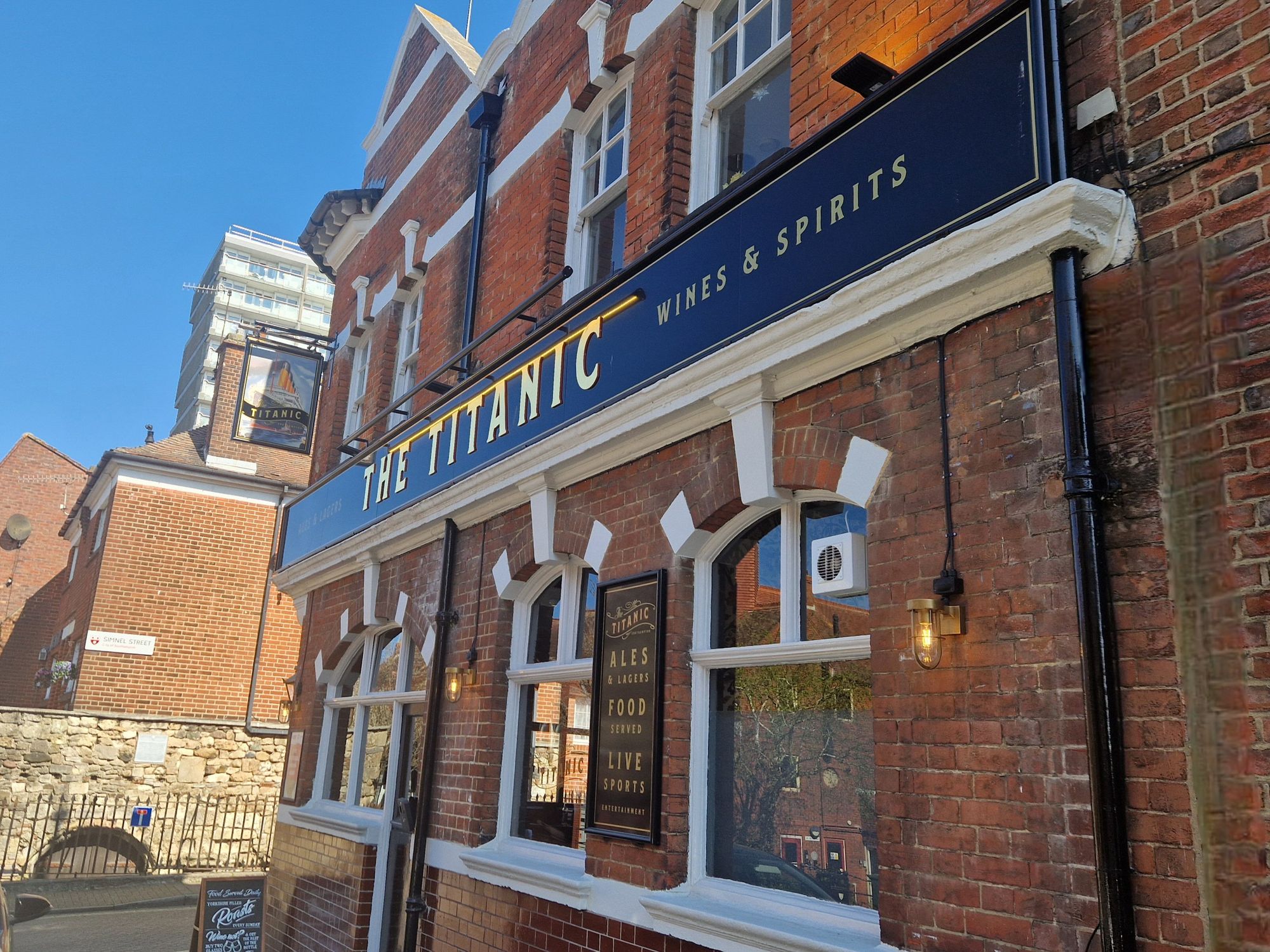 Titanic, Southampton (Photo: Pete Horn - 05/04/2025). (Pub, External). Published on 05-04-2025