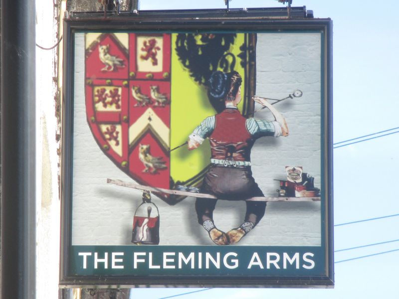 Fleming Arms, Southampton. (External, Sign). Published on 24-09-2018