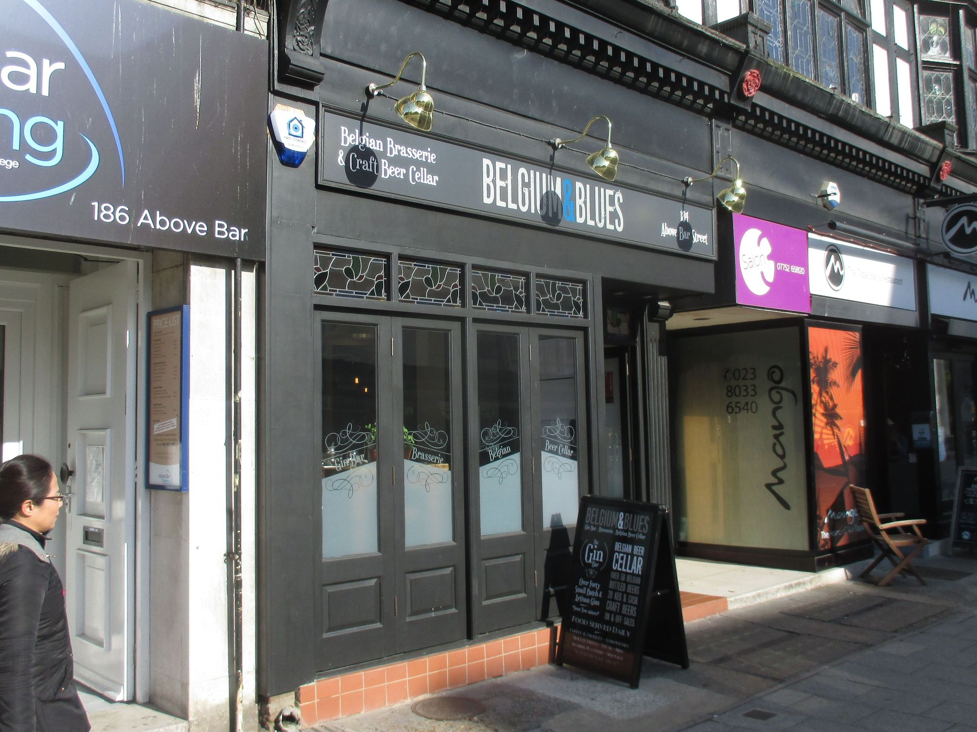 Belgium & Blues, Southampton. (Pub, External). Published on 26-04-2017