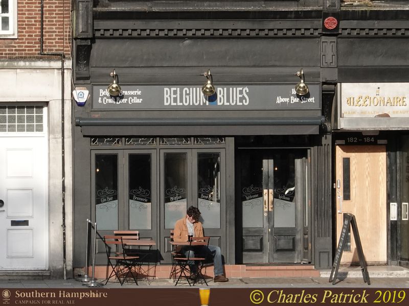 Belgium & Blues, Southampton. (Pub, External, Key). Published on 28-04-2019 