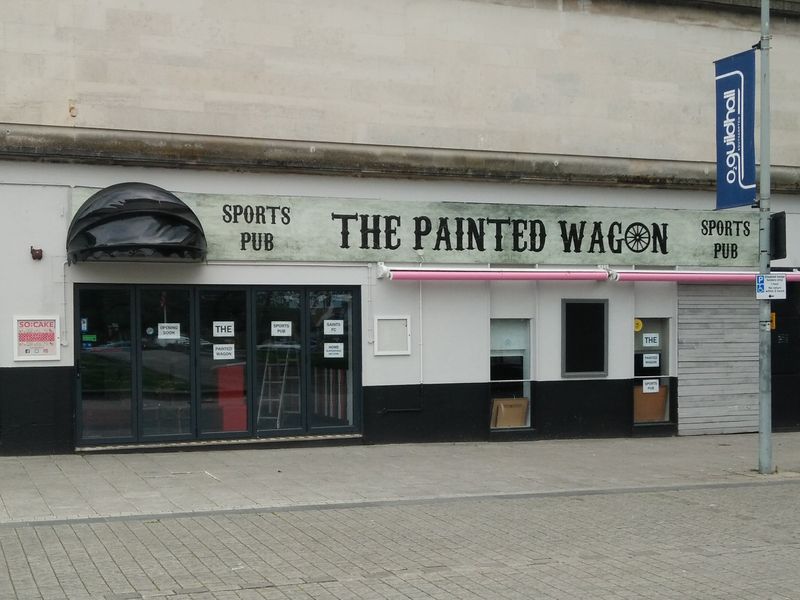 Painted Wagon, Southampton. (Pub, External, Key). Published on 10-05-2020
