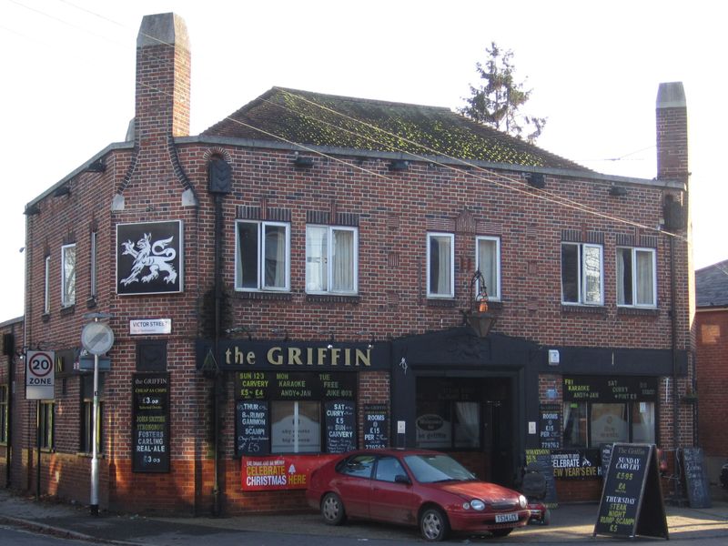 Griffin Bar & Grill, Shirley (Photo: Pete Horn - 18/11/2012). (Pub, External, Key). Published on 18-11-2012
