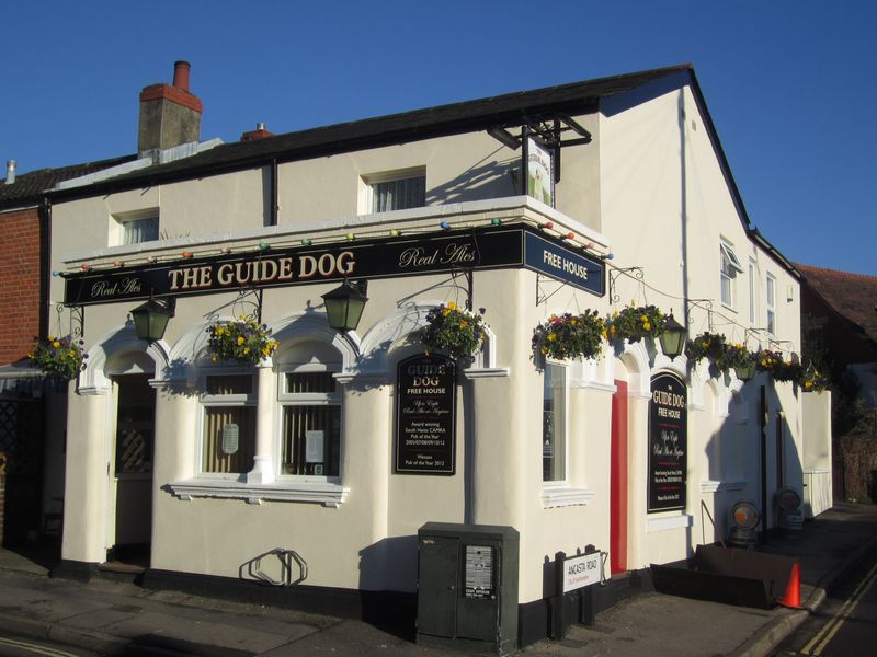 Guide Dog, Bevois Valley (Photo: Pete Horn 18/12/2012). (Pub, External, Key). Published on 18-12-2012