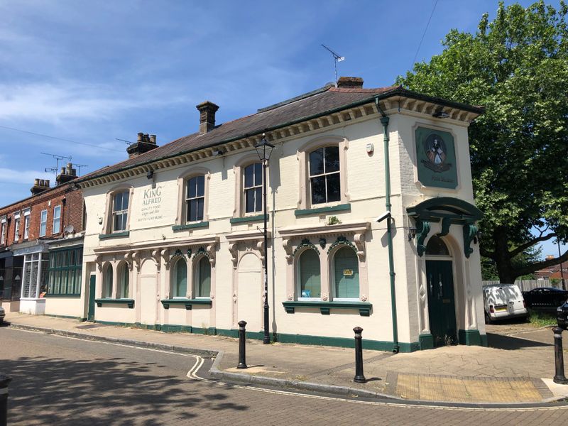 King Alfred, Southampton. (Pub, External, Key). Published on 06-06-2018 