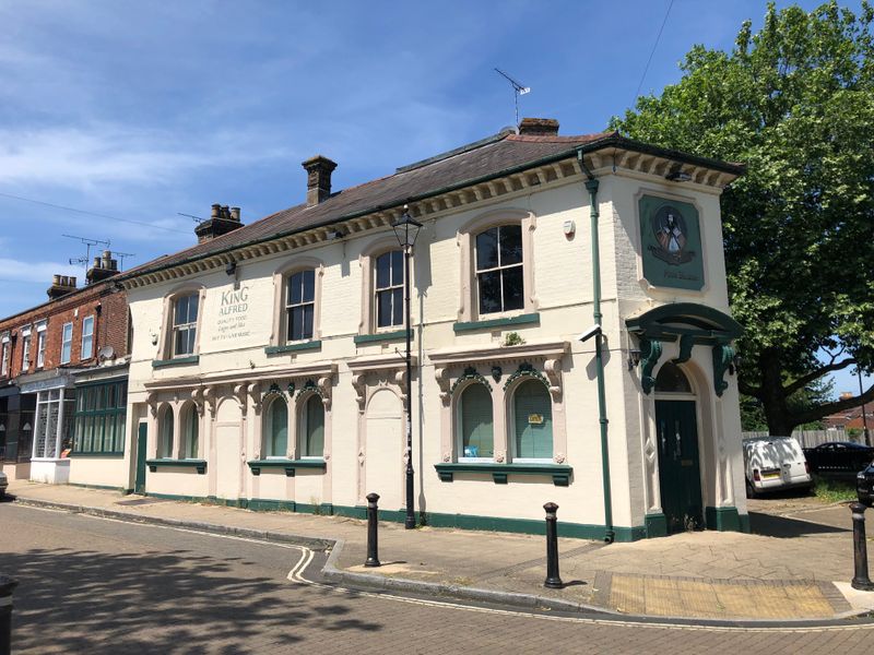 King Alfred, Southampton. (Pub, External, Key). Published on 06-06-2018 