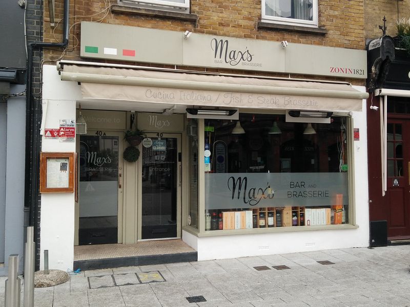 As Max's Bar & Brasserie in 2020 (Photo: Pete Horn - 10/06/2020). (Pub, External). Published on 10-06-2020