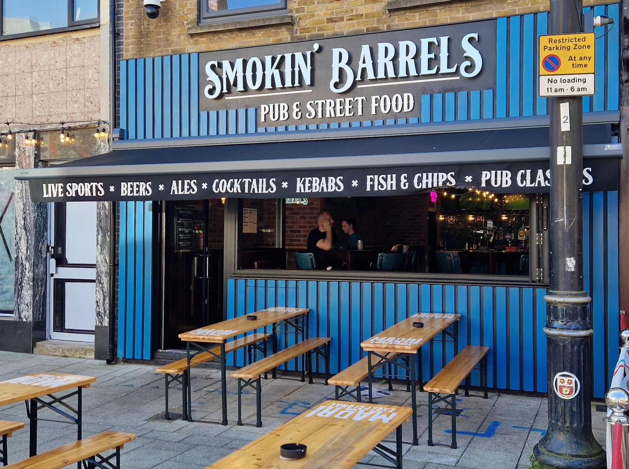 Smokin' Barrels, Southampton (Photo: Pete Horn - 05/04/2025). (Pub, External). Published on 05-04-2025