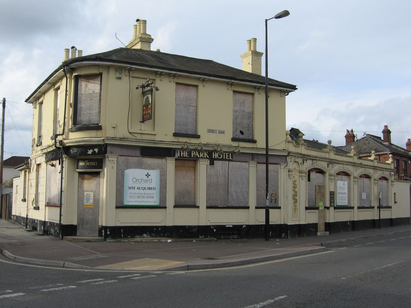 Park Hotel, Southampton. (Pub, External). Published on 03-11-2012