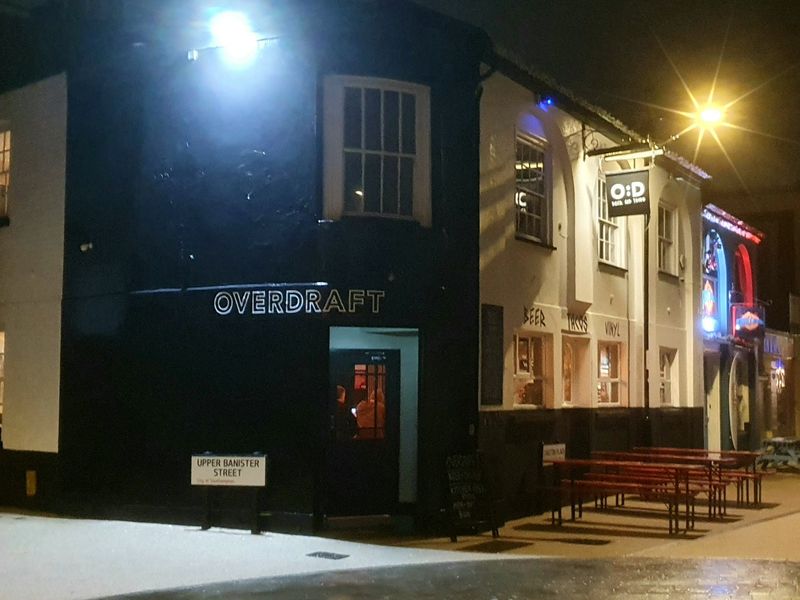 Overdraft, Southampton  (Photo: Pete Horn 23/01/2024). (Pub, External). Published on 23-01-2024