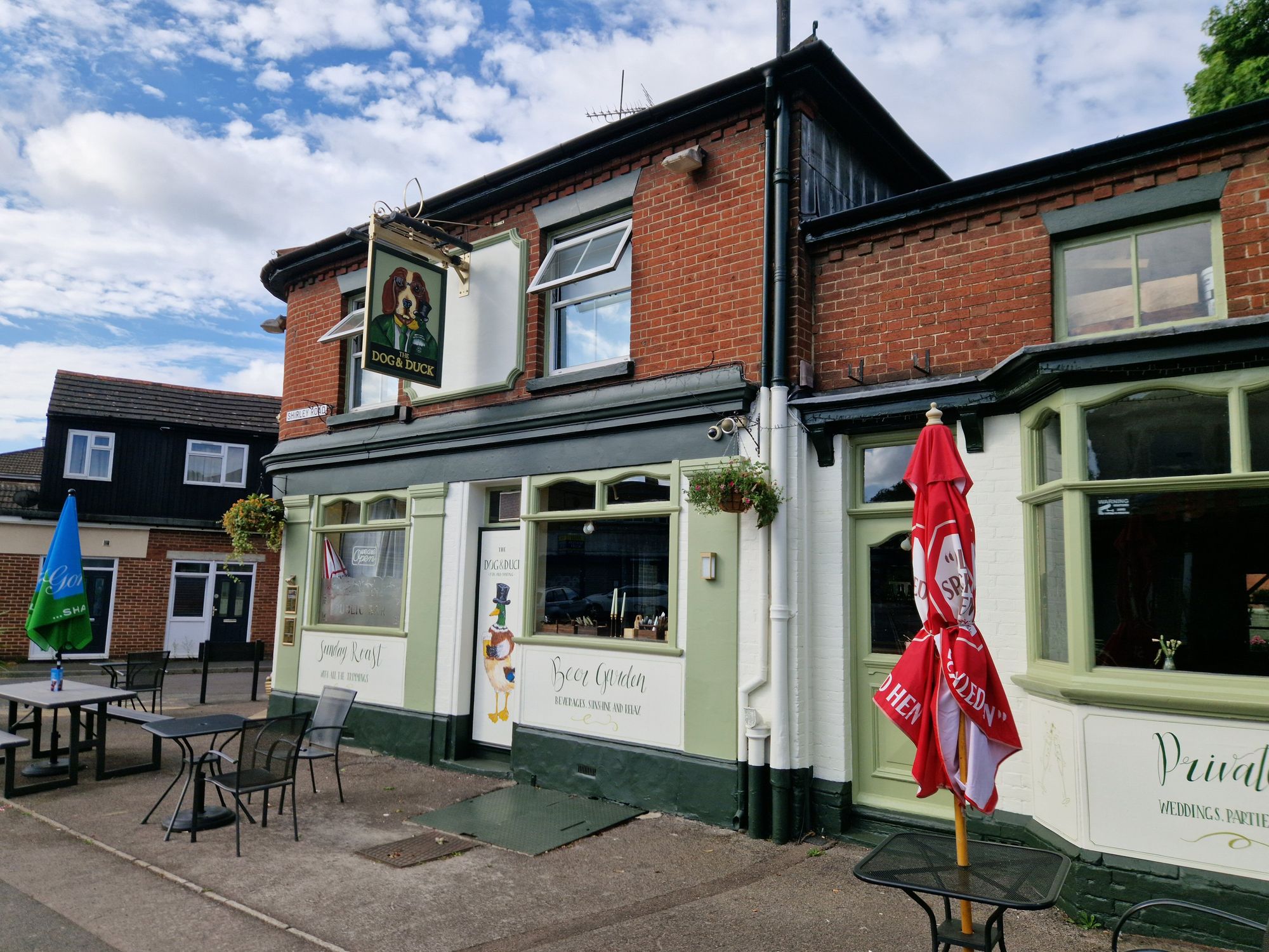 Dog & Duck, Shirley (Photo: Pete Horn - 16/07/2025). (Pub, External). Published on 16-07-2025