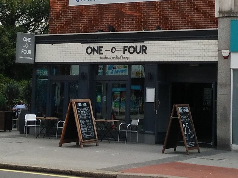One-o-Four, Southampton. (Pub, External, Key). Published on 14-08-2017