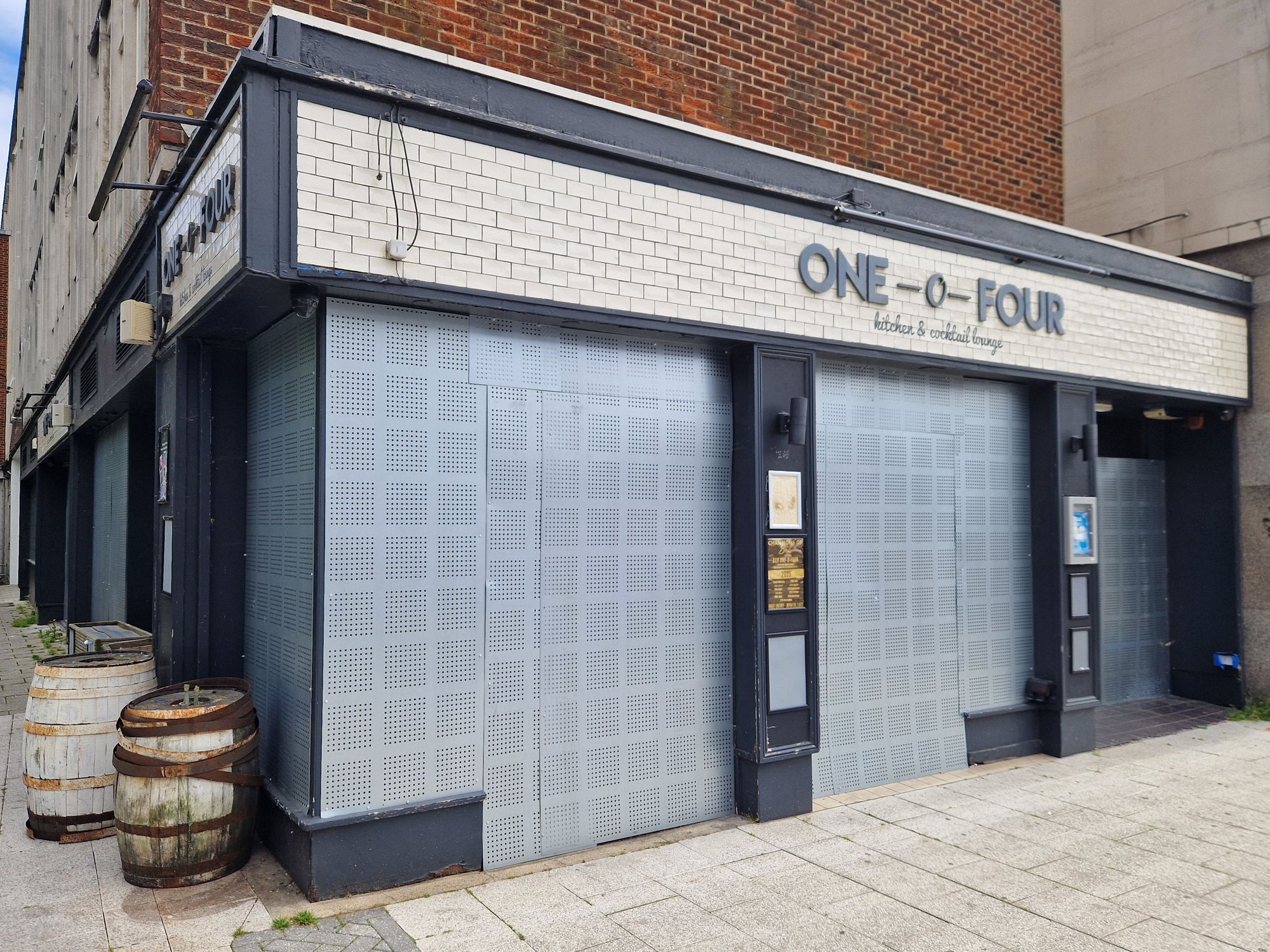 One-o-Four, Above Bar (Photo: Pete Horn - 17/06/2026). (Pub, External). Published on 17-06-2026