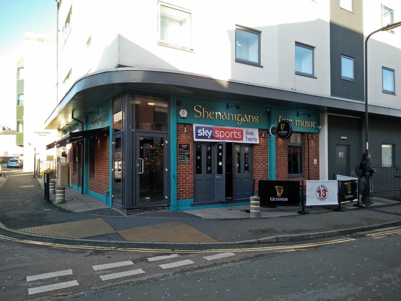 Shenanigans, Southampton. (Pub, External). Published on 29-11-2019