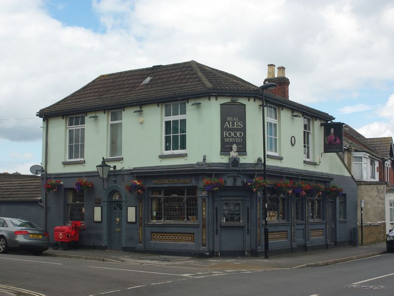 Wellington Arms, Freemantle (Photo: Geoff Marsh 29/05/2024). (Pub, External, Key). Published on 29-05-2024