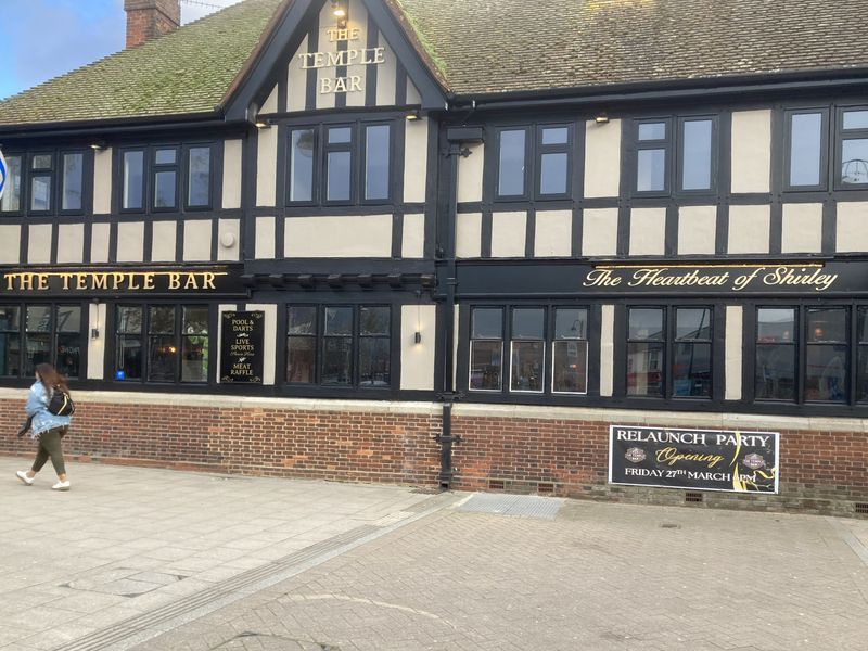 The Temple Bar, Shirley (Photo: Norman Clinnick - 26/03/2026). (Pub, External). Published on 26-03-2026 