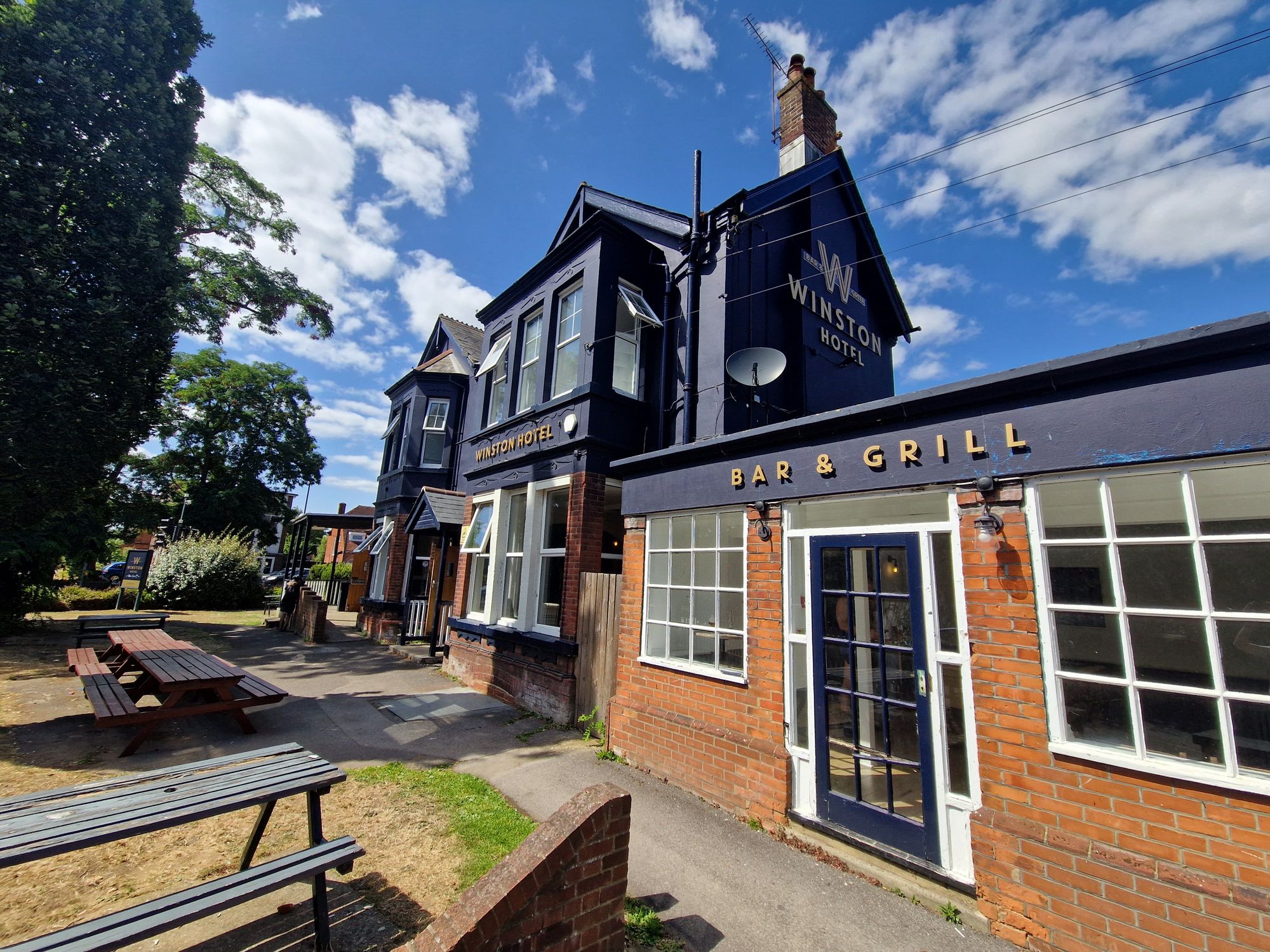 Winston, Hill Lane (Photo: Pete Horn - 09/08/2025). (Pub, External). Published on 09-08-2025