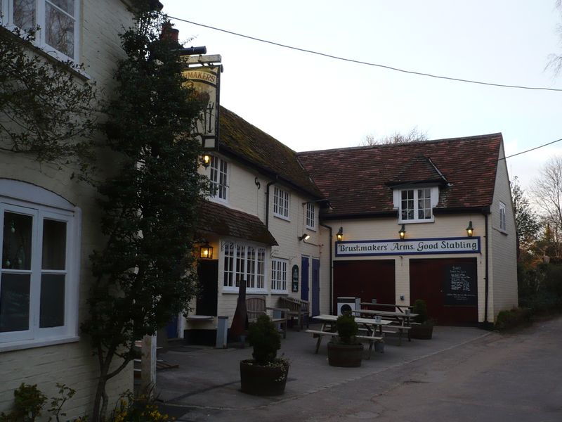 Brushmakers Arms, Upham (Photo: David Pritchard - 05/04/2013). (Pub, External). Published on 05-04-2013