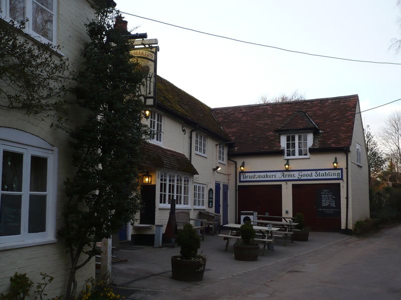 Brushmakers Arms, Upham. (Pub, External). Published on 05-04-2013