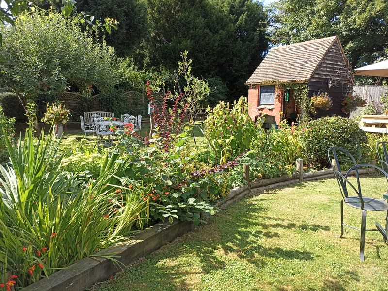 Brushmakers Arms, Upham (Photo: David Pritchard - 16/08/2024). (Pub, External, Garden). Published on 16-08-2024