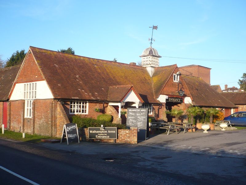 Walhampton Arms, Walhampton. (Pub, External, Key). Published on 08-01-2011
