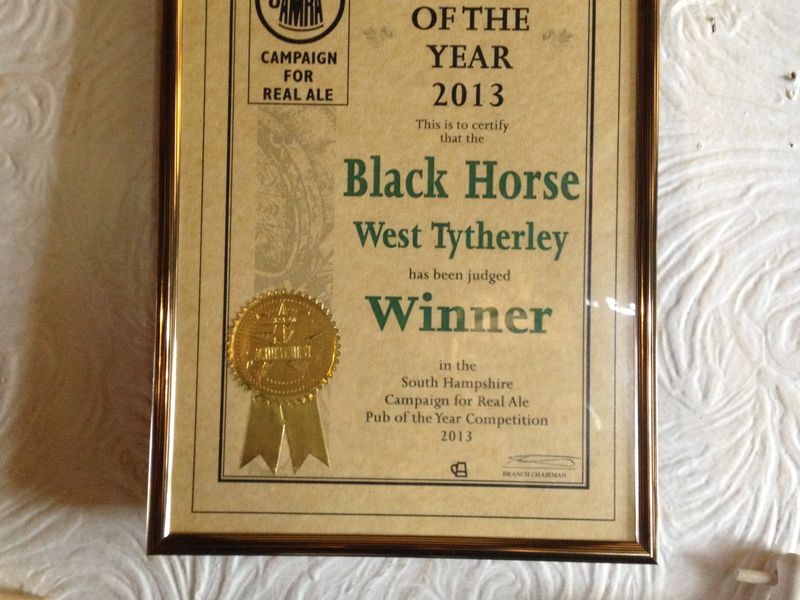 Black Horse, West Tytherley. (Pub). Published on 11-05-2013 