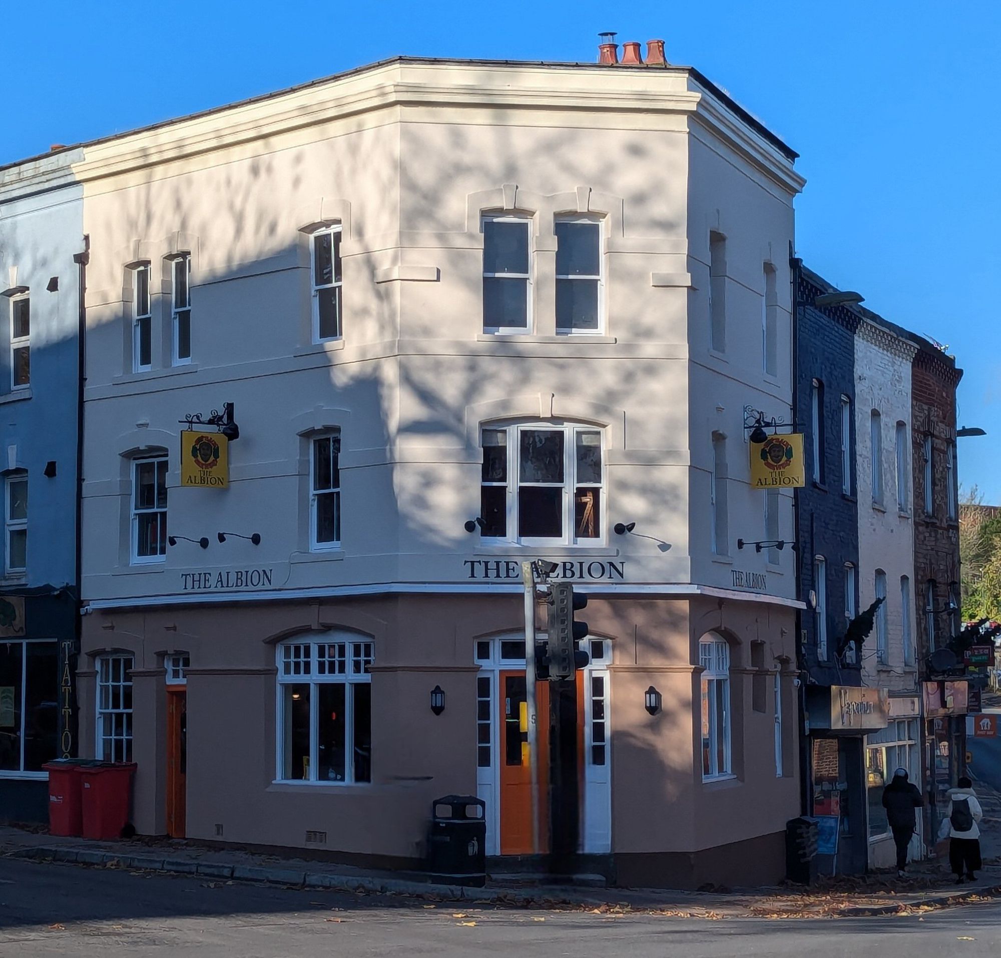 Albion, Winchester (Photo: Dave Richardson - 20/11/2024). (Pub, External). Published on 20-11-2024