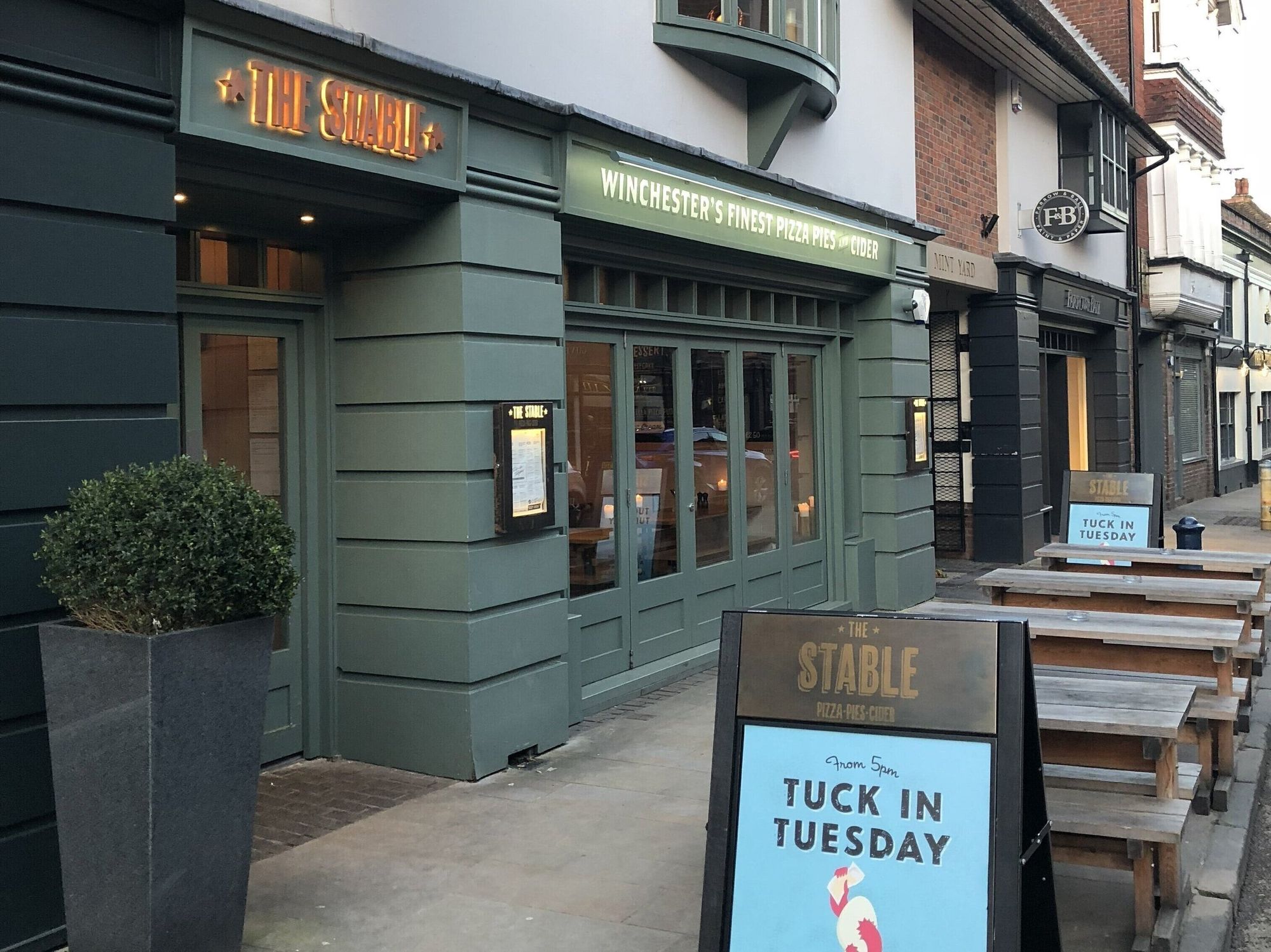Stable, Winchester (Photo: Alex Presland - 07/03/2018). (Pub, External). Published on 07-03-2018